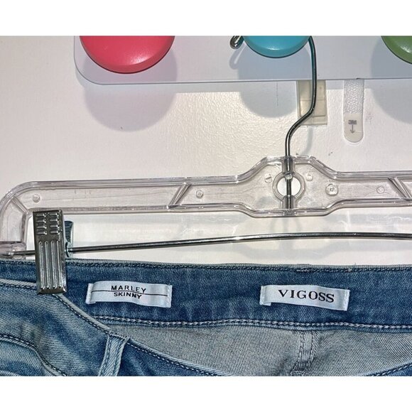 NWT Vigoss Marley Skinny Luxe Stretch Blue Jeans For Women Size 20 - Picture 4 of 12